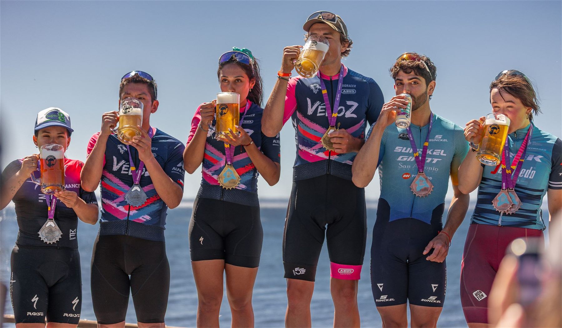 Podio del Giro del Lago 2025