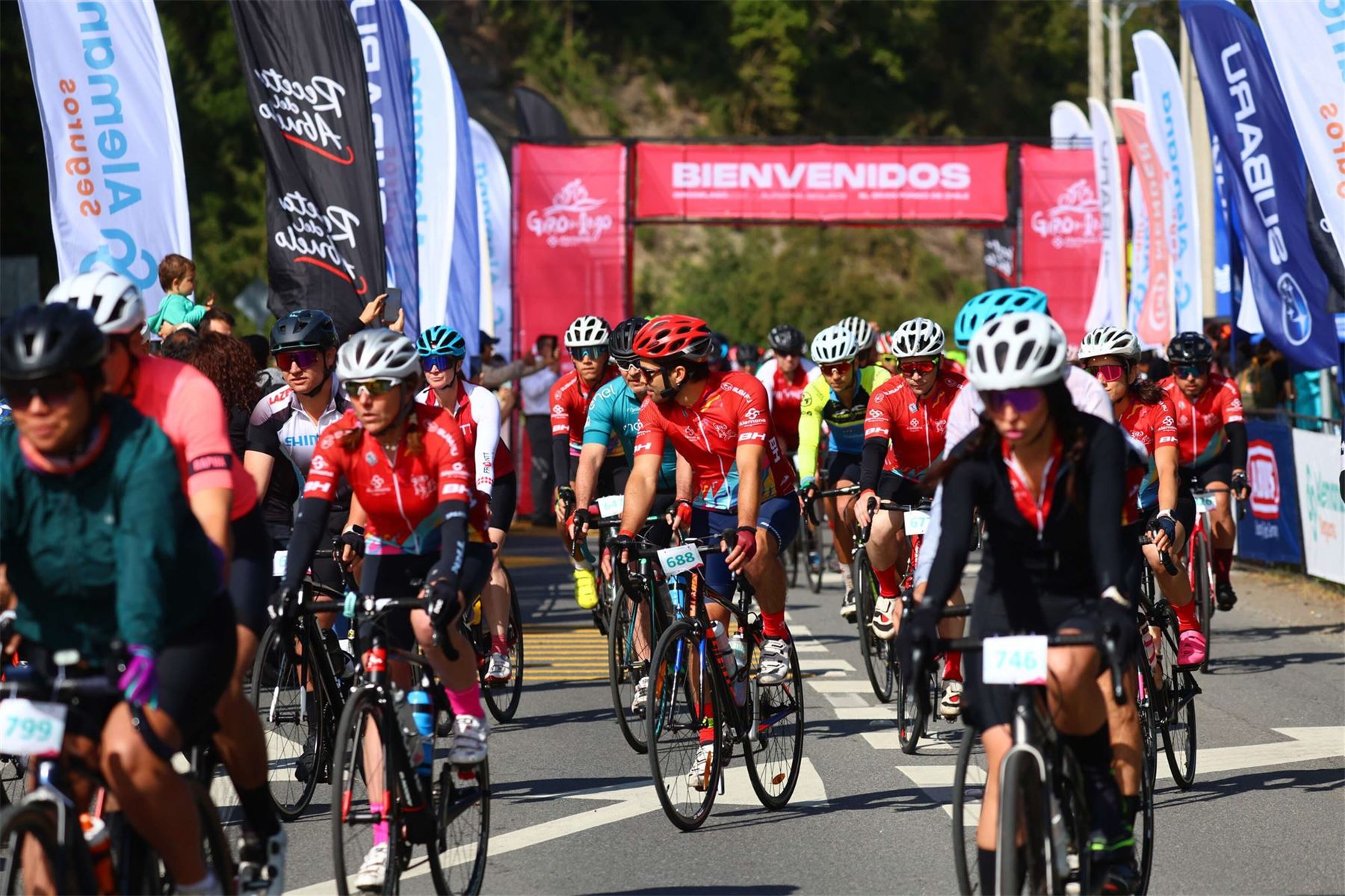 Salida del Giro del Lago en Puerto Varas